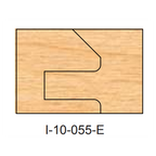 I-10-055 Eased DEDICATED PROFILE INSERT CUTTERS 3 PC. SETS - Professional Insert Cutter for Industrial Woodworking