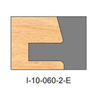I-060-E Pattern Two Piece Dedicated Insert Replacement Tips - Professional Insert Tips for Industrial Woodworking