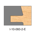 I-060-E Cope Two Piece Dedicated Insert Replacement Tips - Professional Insert Tips for Industrial Woodworking