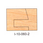 I-10-060-2 Non-Eased DEDICATED PROFILE INSERT CUTTERS - 2 PC. SETS - - Professional Insert Cutter for Industrial Woodworking