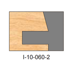 I-060 Pattern Two Piece Dedicated Insert Replacement Tips - Professional Insert Tips for Industrial Woodworking