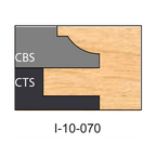 Three Piece Multi-Profile Insert Tips