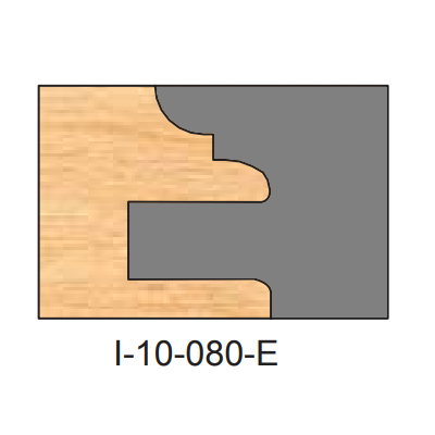 Three Piece Multi-Profile Insert Tips