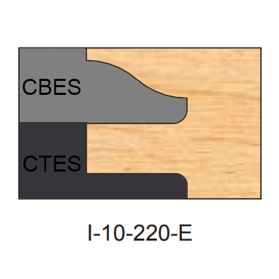 Three Piece Multi-Profile 1/2" Depth Of Pattern Tips