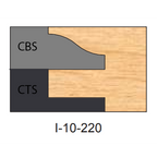 Three Piece Multi-Profile 1/2" Depth Of Pattern Tips