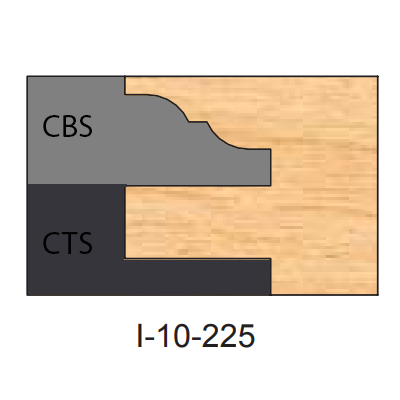 Three Piece Multi-Profile 1/2" Depth Of Pattern Tips