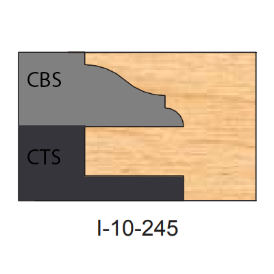 Three Piece Multi-Profile 1/2" Depth Of Pattern Tips