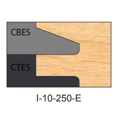 Three Piece Multi-Profile 1/2" Depth Of Pattern Tips