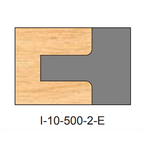 I-500-E Pattern Two Piece Dedicated Insert Replacement Tips - Professional Insert Tips for Industrial Woodworking