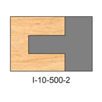 I-500 Pattern Two Piece Dedicated Insert Replacement Tips - Professional Insert Tips for Industrial Woodworking