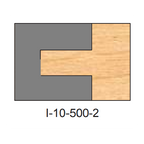 I-500 Cope Two Piece Dedicated Insert Replacement Tips - Professional Insert Tips for Industrial Woodworking