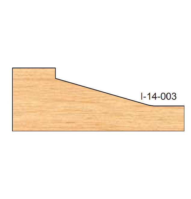I-14-003 Raised Panel Tip Sets - For 3/4" Material - Professional Insert Tips for Industrial Woodworking
