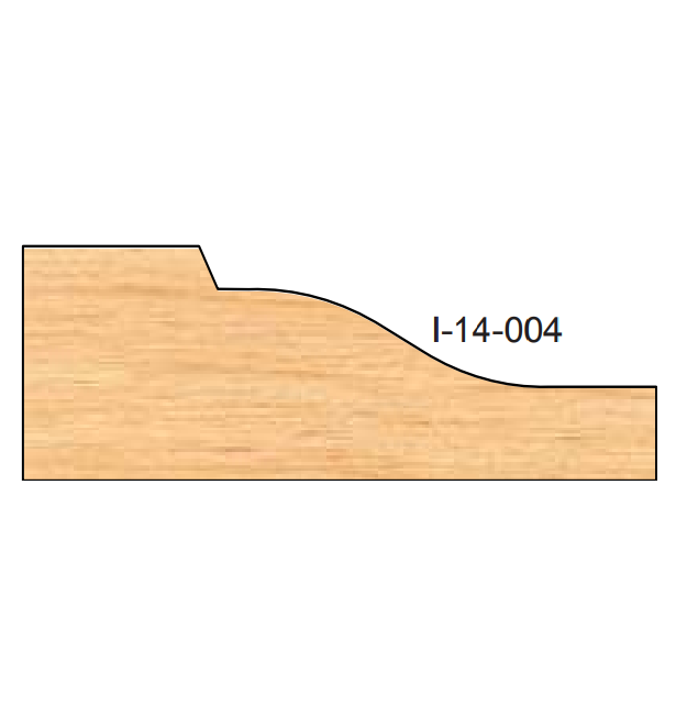 I-14-004 Raised Panel Tip Sets - For 3/4" Material - Professional Insert Tips for Industrial Woodworking