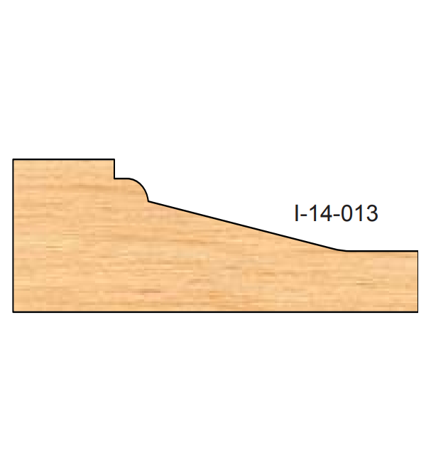 I-14-013 Raised Panel Tip Sets - For 3/4" Material - Professional Insert Tips for Industrial Woodworking