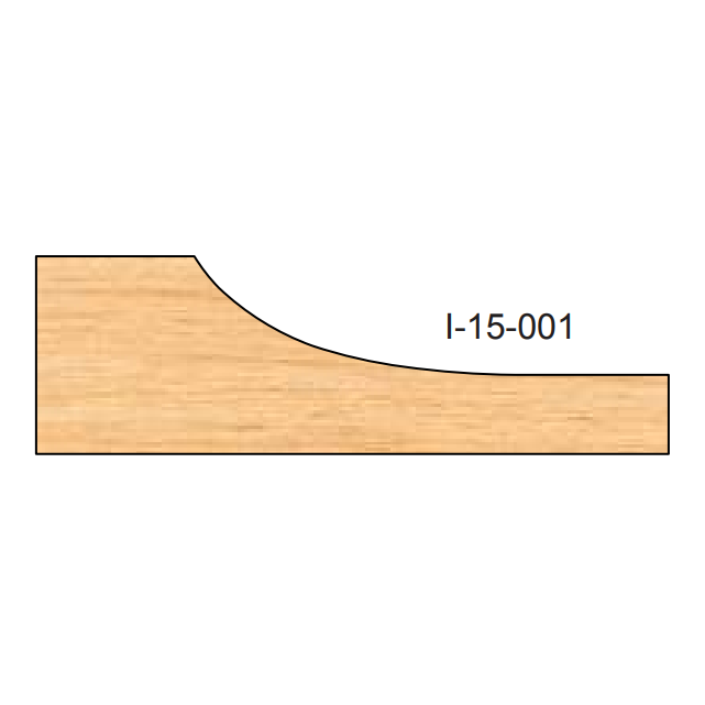 I-15-001 Raised Panel Tip Sets - For 5/8" Material - Professional Insert Tips for Industrial Woodworking