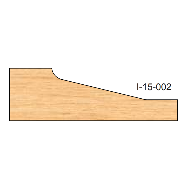 I-15-002 Raised Panel Tip Sets - For 5/8" Material - Professional Insert Tips for Industrial Woodworking