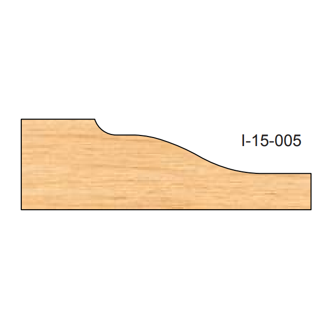 I-15-005 Raised Panel Tip Sets - For 5/8" Material - Professional Insert Tips for Industrial Woodworking
