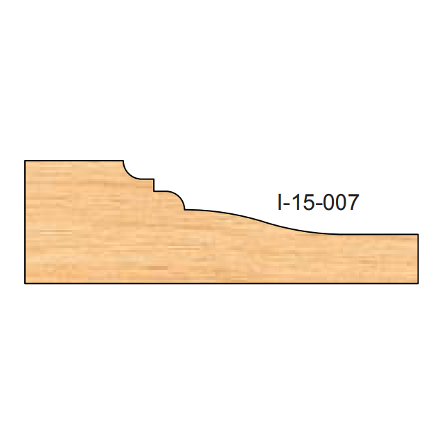 I-15-007 Raised Panel Tip Sets - For 5/8" Material - Professional Insert Tips for Industrial Woodworking