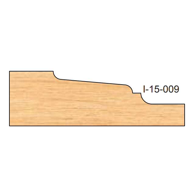 I-15-009 Raised Panel Tip Sets - For 5/8" Material - Professional Insert Tips for Industrial Woodworking