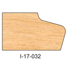 I-17-032 DEDICATED DOOR EDGE DETAIL INSERT CUTTERS - Professional Insert Cutter for Industrial Woodworking