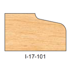 I-17-101 DEDICATED DOOR EDGE DETAIL INSERT CUTTERS - Professional Insert Cutter for Industrial Woodworking
