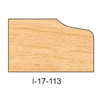 I-17-113 DEDICATED DOOR EDGE DETAIL INSERT CUTTERS - Professional Insert Cutter for Industrial Woodworking