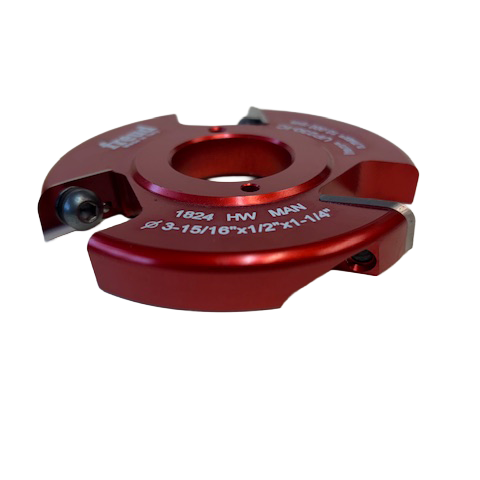 3 4" Carbide Insert Cutter (For 5/8" and 3/4" Panels) - Professional Shaper Cutters for Industrial Woodworking