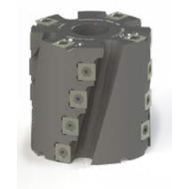 IS-22-064-SP SPIRAL CUTTERS INSERTS WITH SPURS - Professional Insert Cutter for Industrial Woodworking