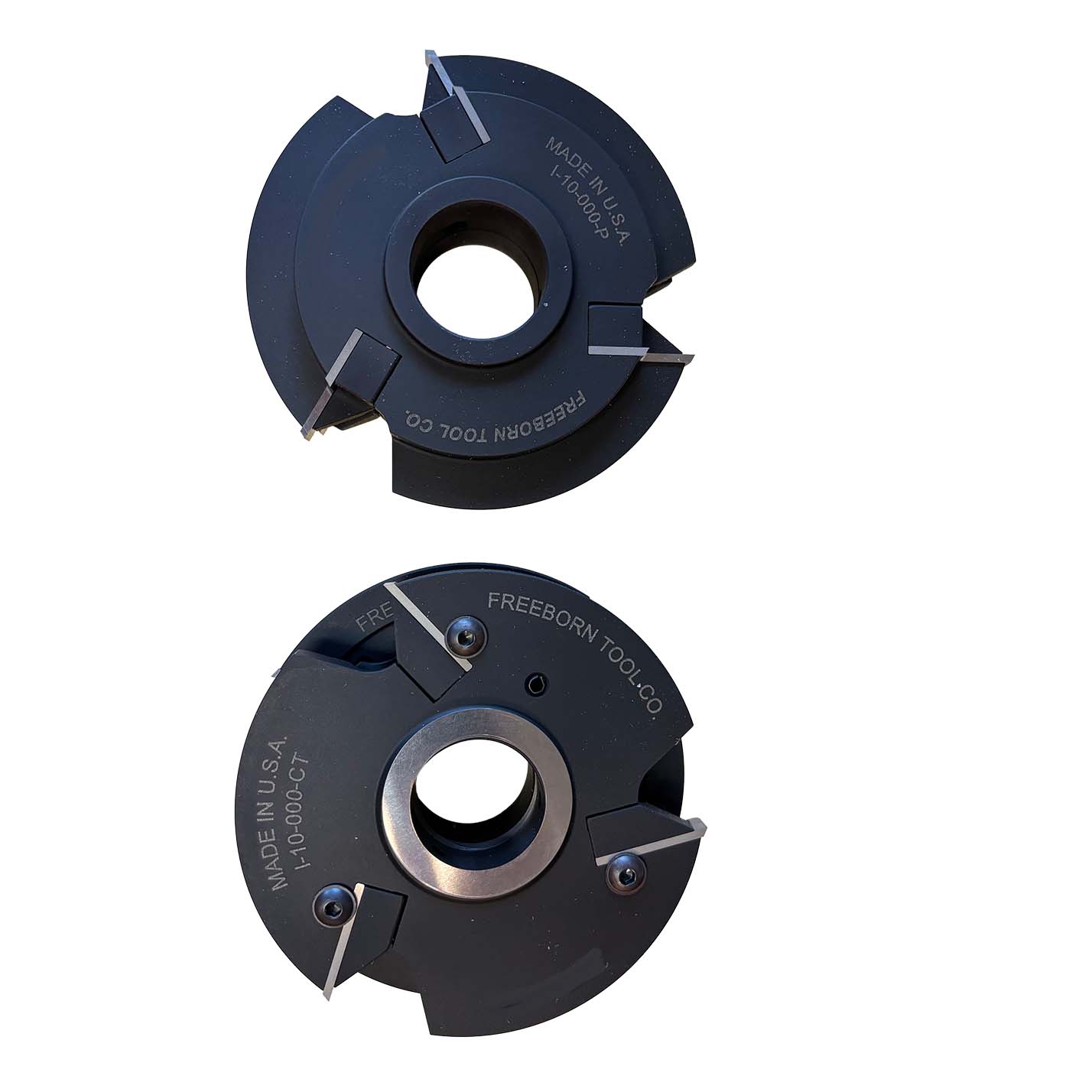 I-10-020 Eased MULTI PROFILE INSERT CUTTERS 3 PC. SETS - Professional Insert Cutter for Industrial Woodworking
