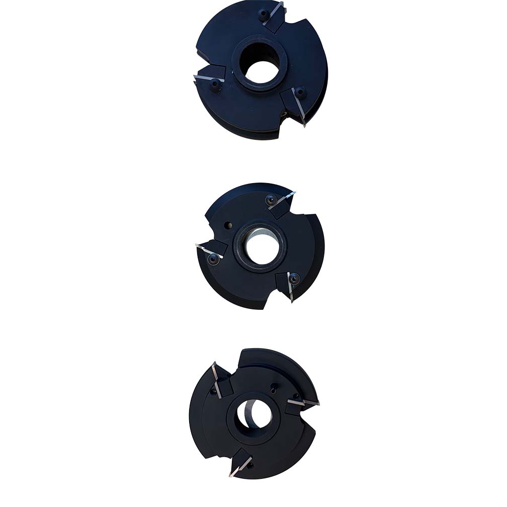 I-10-020 Eased MULTI PROFILE INSERT CUTTERS 3 PC. SETS - Professional Insert Cutter for Industrial Woodworking