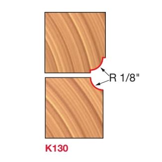 Combination Quarter Round Convex & Concave Radius Knives
