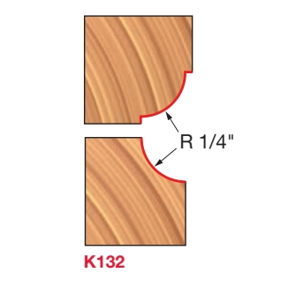 Combination Quarter Round Convex & Concave Radius Knives
