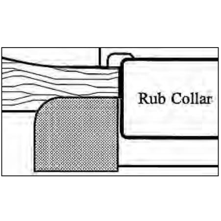 Left Hand Raised Panel Partial Insert Cutter Head