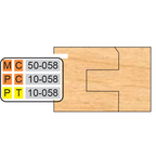PT 10-058 Cope & Pattern (6 Piece Cutter Sets) - Professional Shaper Cutters for Industrial Woodworking