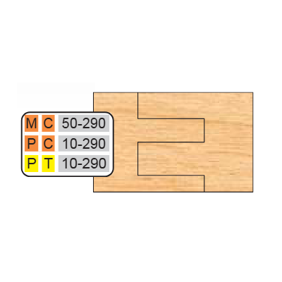 Cope & Pattern (6 Piece Cutter Sets) (1/2" Depth Of Pattern)