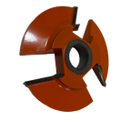 MC 3 4 inch Top 57-103 DOOR EDGE DETAILS (32MM HINGE SYSTEM) - Professional Shaper Cutters for Industrial Woodworking