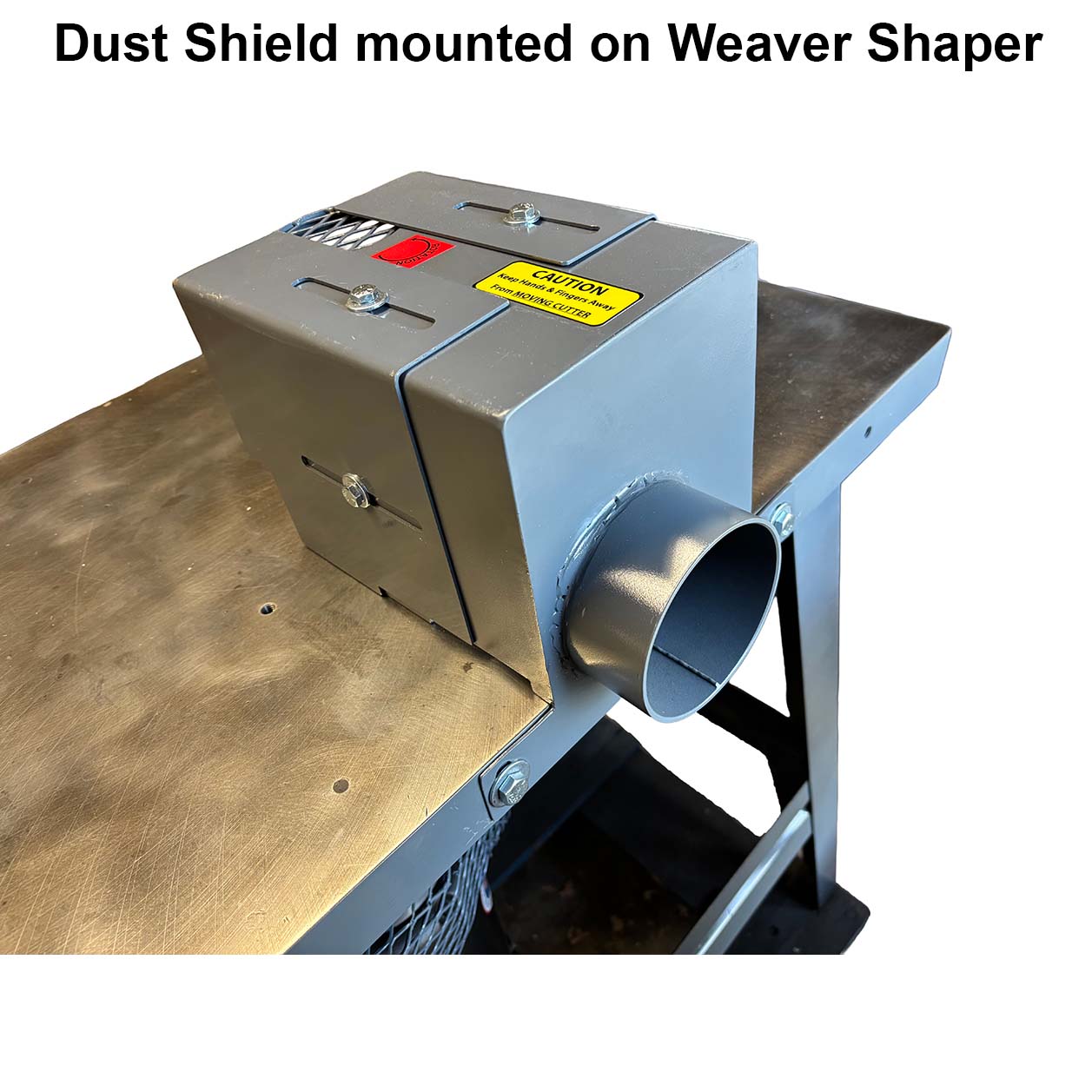 Dust Shield for Weaver Split Tenon Fence (FE5628) & Sticker Spring Guide (FE211) - Professional Dust Shield for Industrial Woodworking