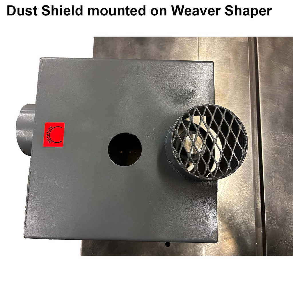 Dust Shield for Door Edge Split and Continuous Fences