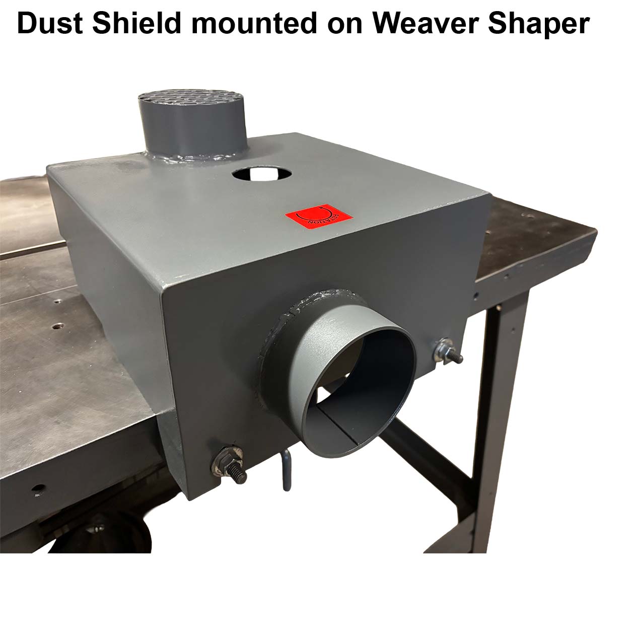 Dust Shield for Door Edge Split and Continuous Fences