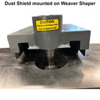 Dust Shield for Door Edge Split and Continuous Fences