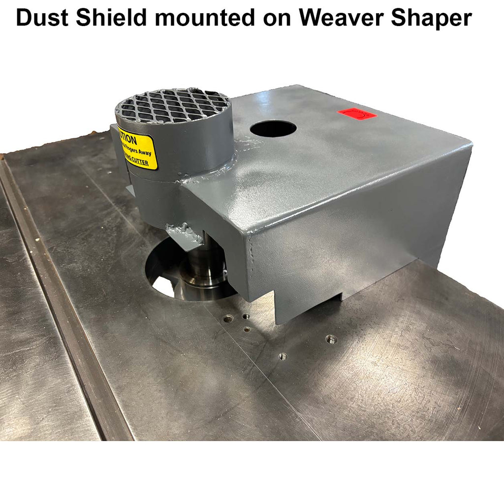 Dust Shield for Door Edge Split and Continuous Fences