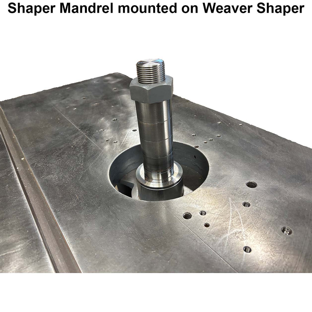 1-1 4" Right Weaver Shaper Mandrel For Weaver Shaper - Professional for Industrial Woodworking