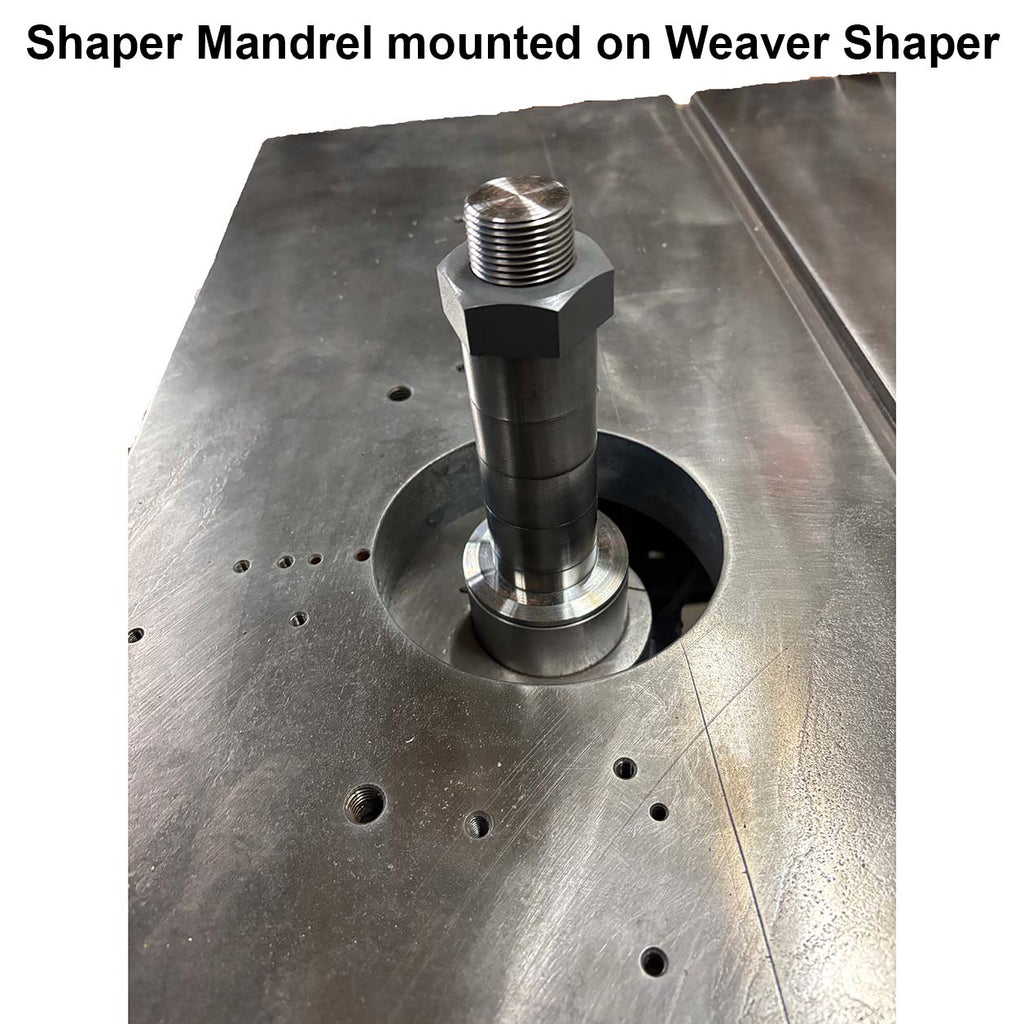 1-1 4" Right Weaver Shaper Mandrel For Weaver Shaper - Professional for Industrial Woodworking