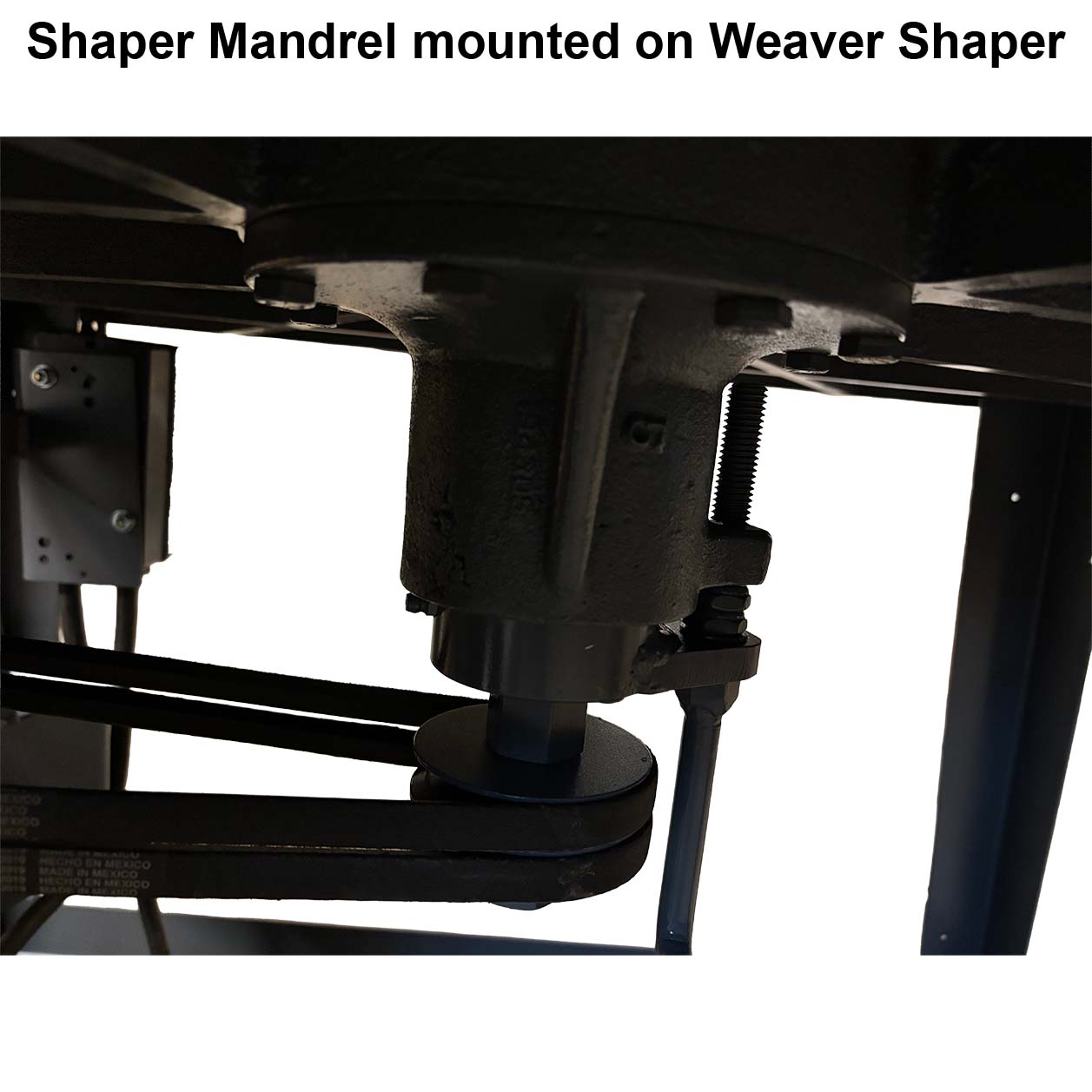 1-1 4" Right Weaver Shaper Mandrel For Weaver Shaper - Professional for Industrial Woodworking