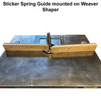Not Reversed Sticker Spring Guide - Professional Guide for Industrial Woodworking