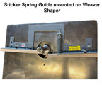 Not Reversed Sticker Spring Guide - Professional Guide for Industrial Woodworking
