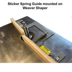 Not Reversed Sticker Spring Guide - Professional Guide for Industrial Woodworking