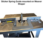 Not Reversed Sticker Spring Guide - Professional Guide for Industrial Woodworking