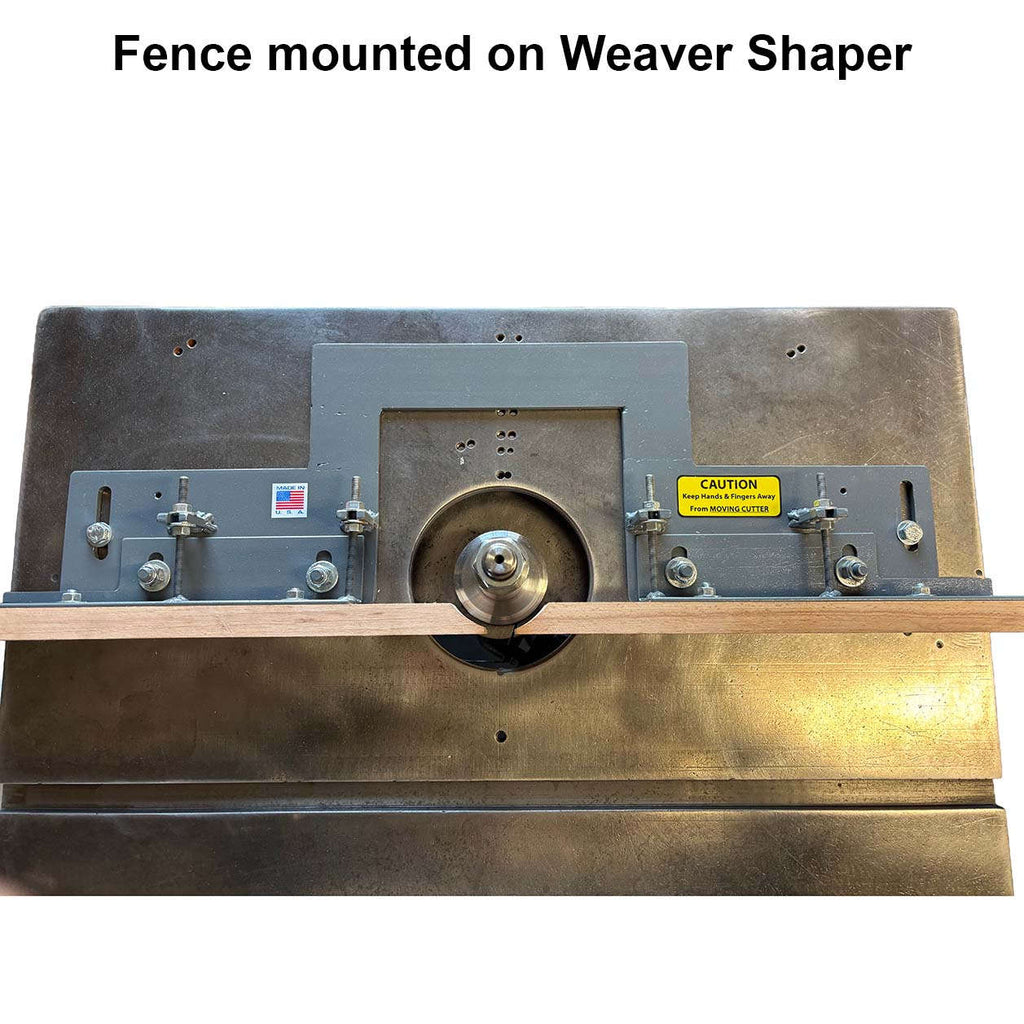 Weaver Split Tenon Fence - Professional Fence for Industrial Woodworking