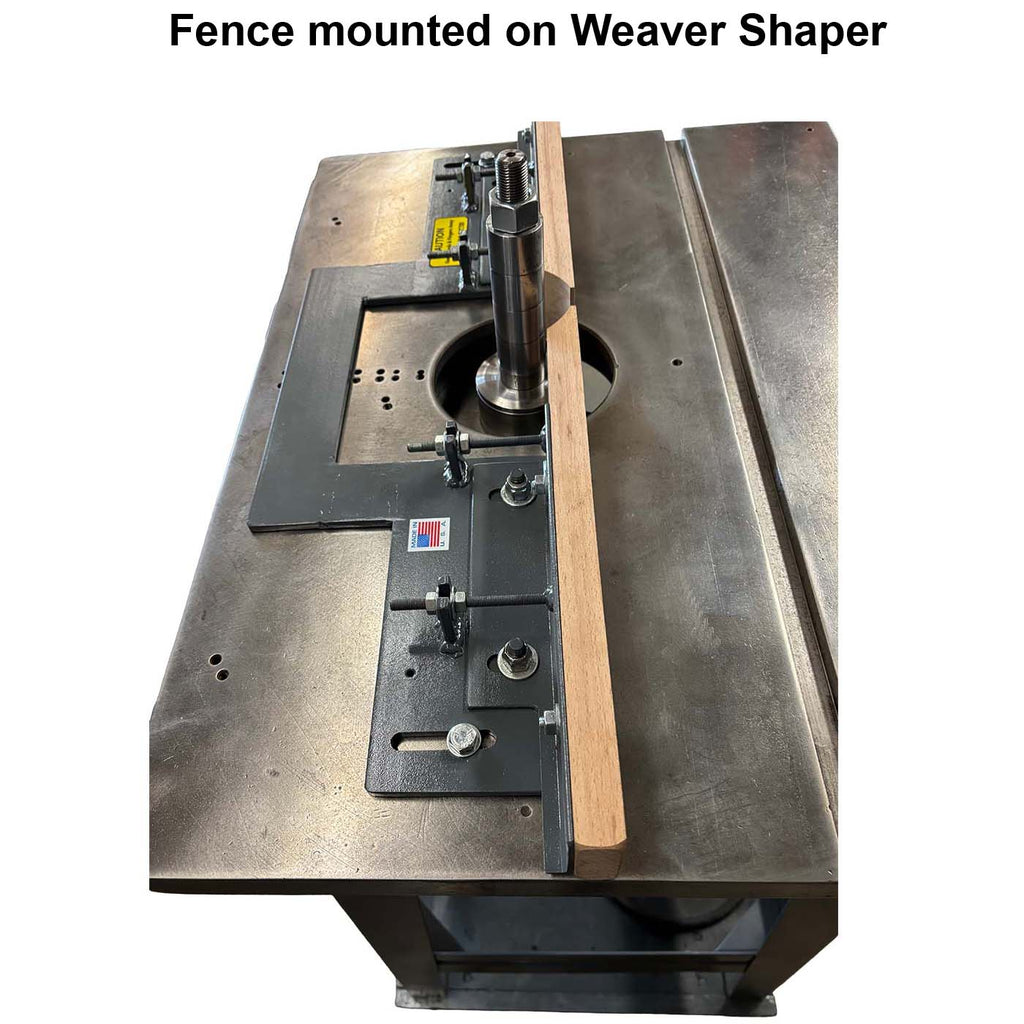 Weaver Split Tenon Fence - Professional Fence for Industrial Woodworking